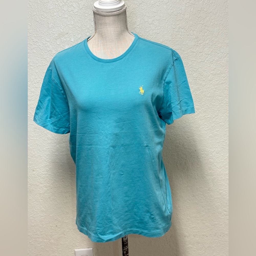 POLO by Ralph Lauren Electric Blue Mens Shirt Size Small